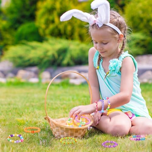 SpringFlower 24 Pcs Kids Bracelets for Girls