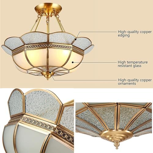 Antique Brass Wall Light Fixture with Frosted Glass Shade