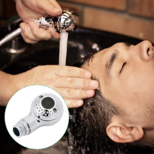 Shampoo Bowl Sprayer Head with Side Control Button