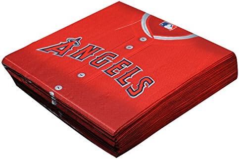 Angels Red Luncheon Paper Napkins - 65 Pack of 36