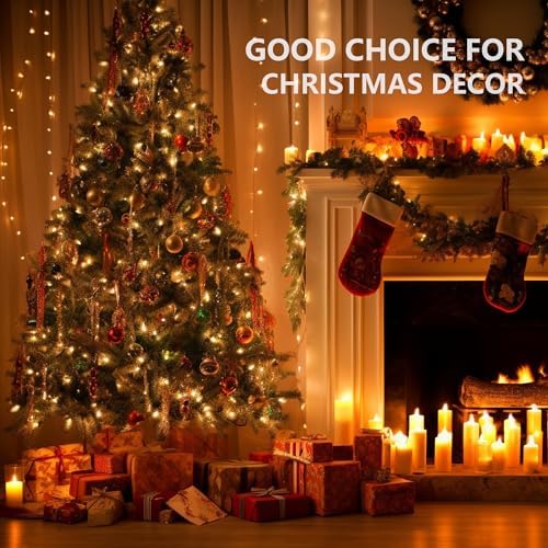 Dazzle Bright 174 Foot LED Christmas String Lights with 8 Modes