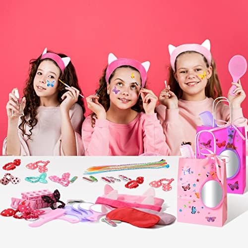 Pinkunn 176 Pcs Spa Party Supplies for Girls