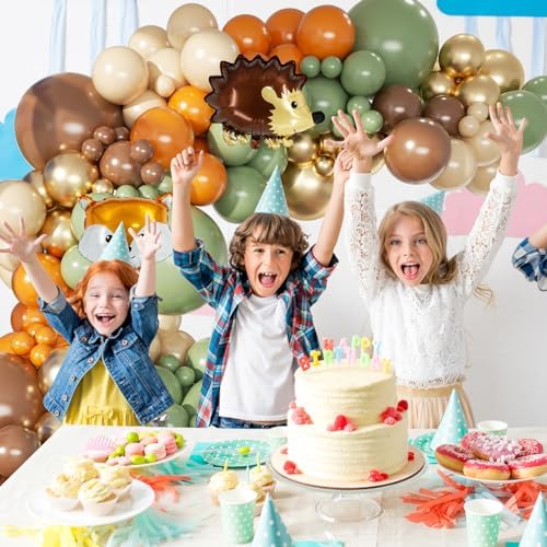 Woodland Animals Balloon Garland Kit 148pcs