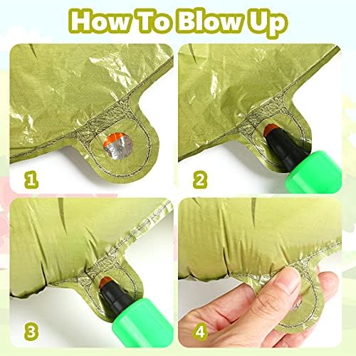 Kesoto Dinosaur Balloons 9 Pack Party Favor