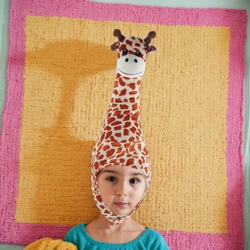 Giraffe Costume Hat Plush Headband Fun Party Hat
