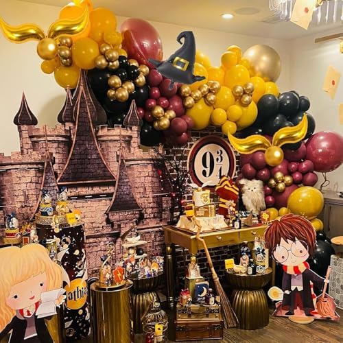BACOKEY Magical Wizard Balloon Garland Kit