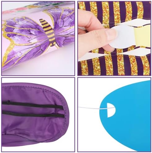 Pin The Tail Butterfly Game with 32 Pcs Tails