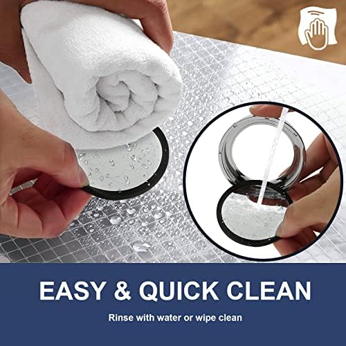 High Pressure Handheld Shower Head with 627 Holes 9 Inch