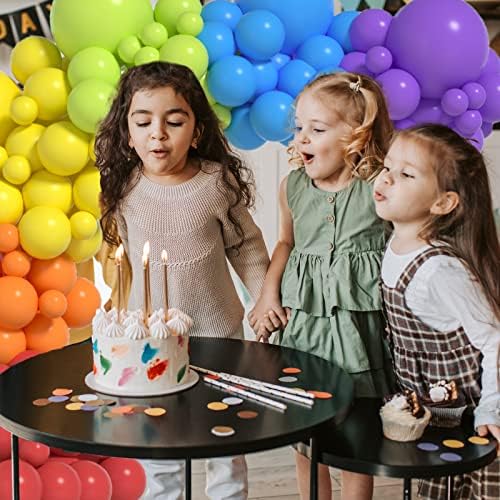 Rainbow Balloon Garland Kit with 90 Balloons