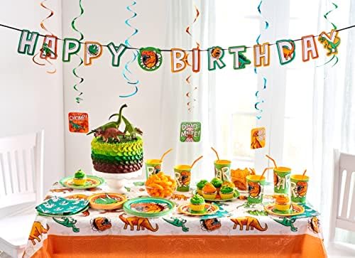 American Greetings Dinosaur Party Cups 8-Count 16 Oz Reusable