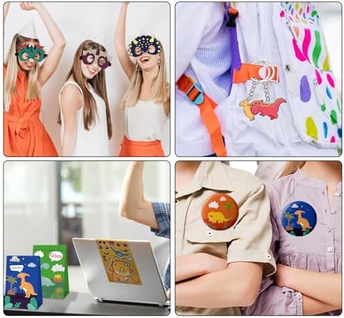 Kanpiaote Dinosaur Party Favors 12 Pack for Kids