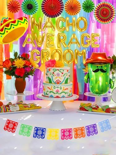 JeVenis Nacho Groom Balloons Decorations