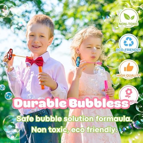 Race Car Party Favors for Kids 24PCS Bubble Wands
