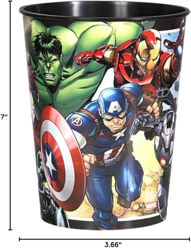 Unique Plastic Stadium Cup 16 Oz Avengers