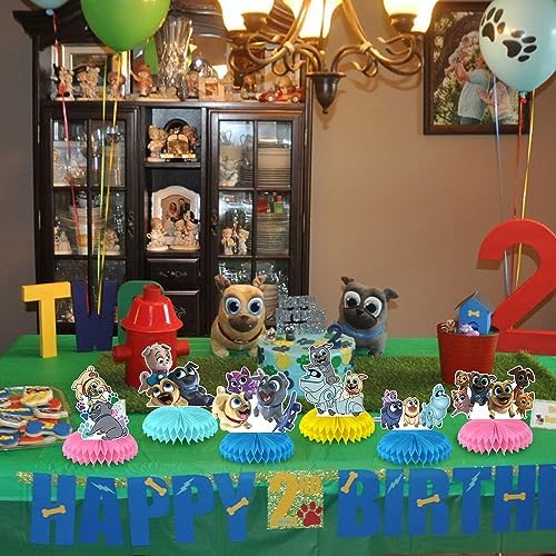 Puppy Dog Pals Honeycomb Centerpieces 8 Piece Set
