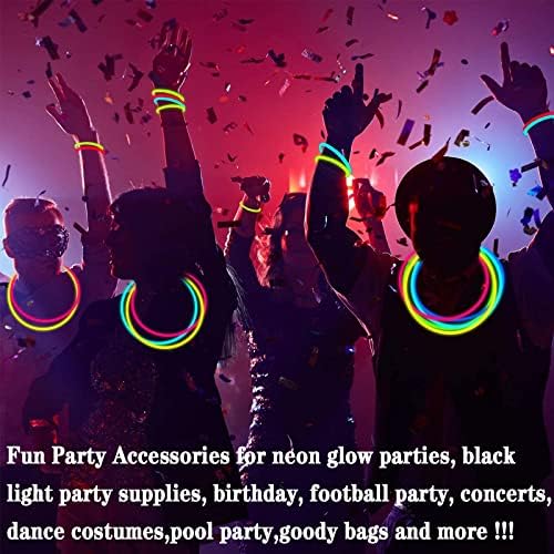 TURNMEON 960 Pack Ultra Bright Glow Sticks