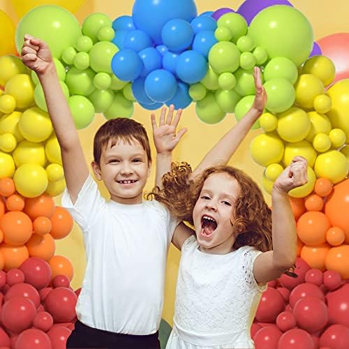 Rainbow Balloon Garland Kit with 90 Balloons