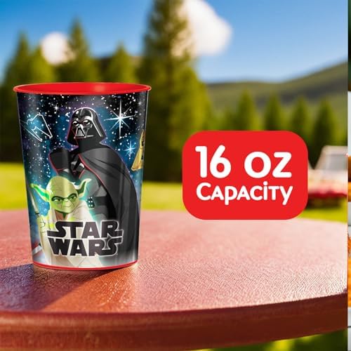 Amscan Star Wars Galaxy of Adventures Metallic Favor Cup 16 Oz