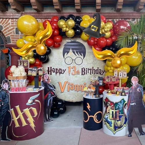 BACOKEY Magical Wizard Balloon Garland Kit