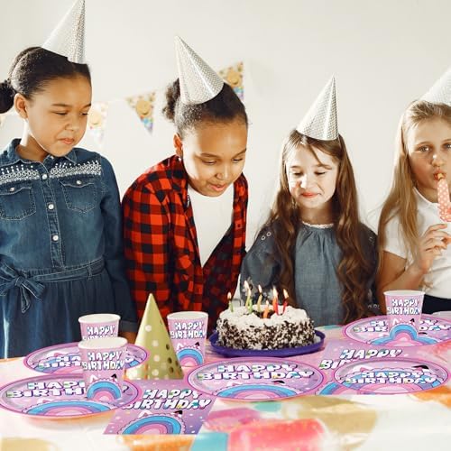 168pcs Dollhouse Birthday Party Decor Set for Kids