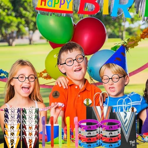 84 Pcs Wizard School Party Favors Set for Kids