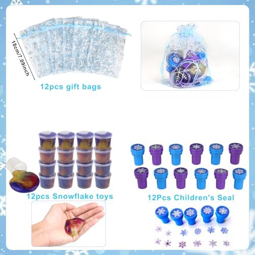 Frozen Party Favors Snowflake Princess Theme 170PCS Set
