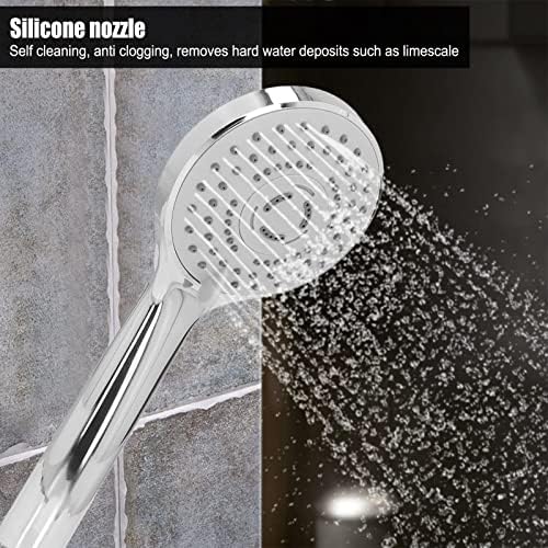 High Pressure Handheld Shower Head with 5 Modes