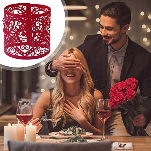 Elegant LED Tea Light Wrap Candle Holder 50pcs