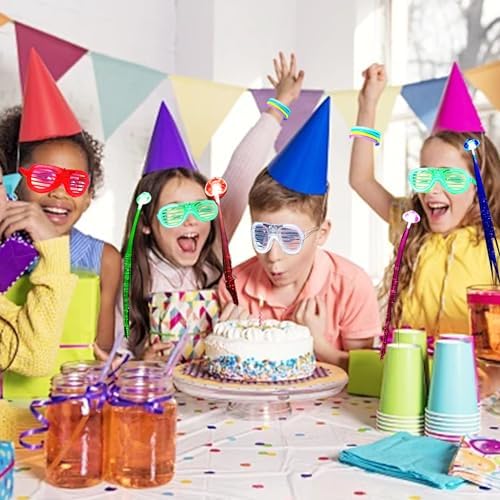 272 pcs Glow Party Supplies Set with LED Glasses