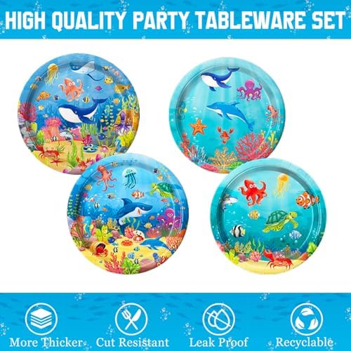 Under the Sea Party Decorations Set for 20 Guests