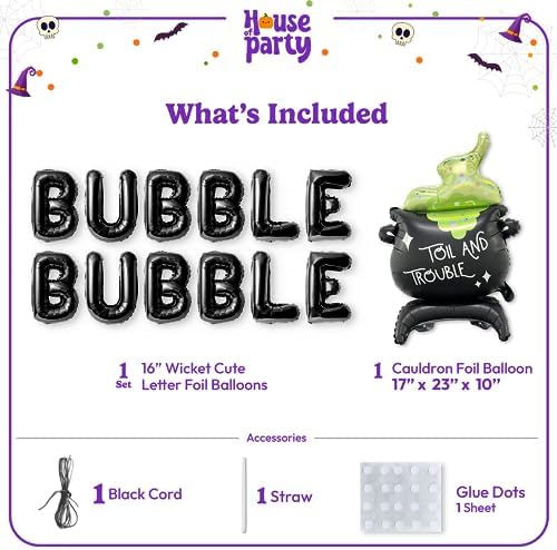 HOUSE OF PARTY Halloween Foil Balloon Set 2 Pack