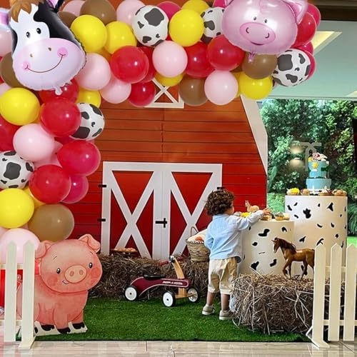 Farm Animal Balloon Arch Kit for Kids Birthday Party