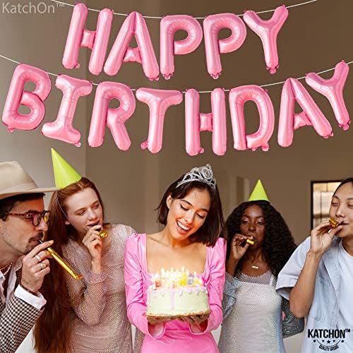 KatchOn Light Pink Number 3 Balloon Pack of 2 40 Inch