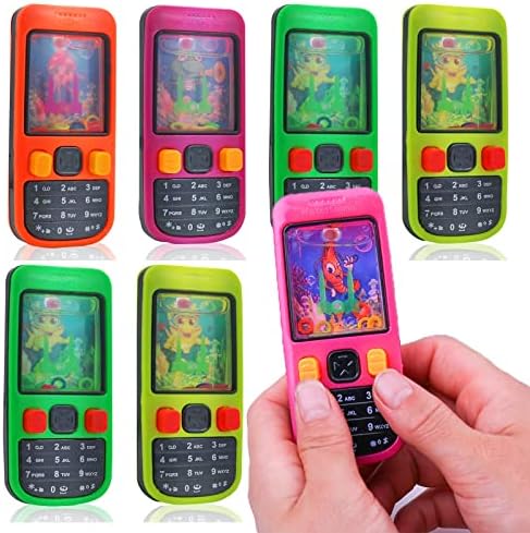 10 Pack Handheld Water Ring Game Party Favors for Kids