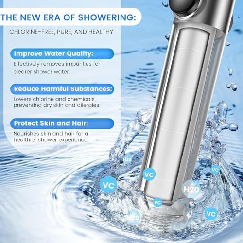 High Pressure Handheld Shower Head with Filter