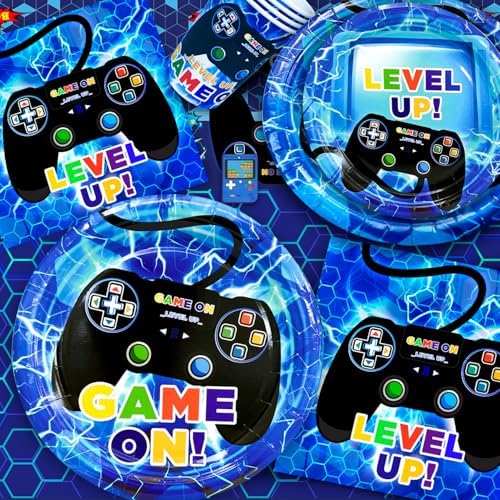 Video Game Birthday Party Decorations Set