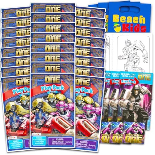 Transformers Mini Birthday Favors Set for Kids