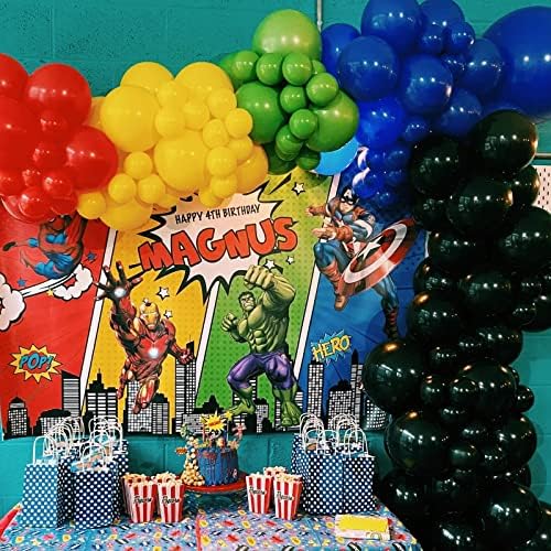 Felice Arts Superhero Balloons Garland Kit