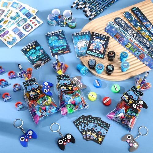 251 Pcs Video Game Party Favors Set