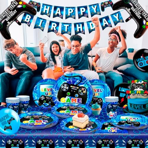 Video Game Birthday Party Decorations Set