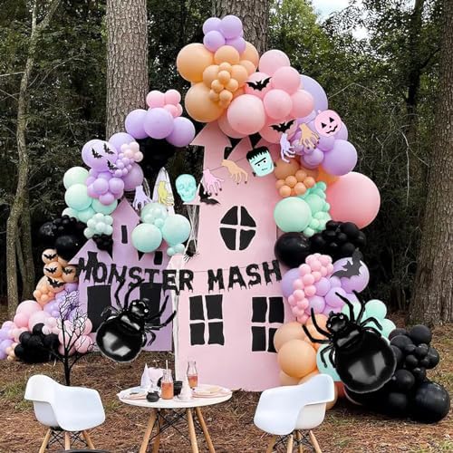 Halloween Monster Balloon Garland Kit