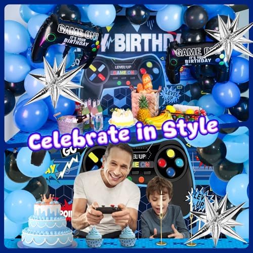 LovesTown 70PCS Video Game Balloon Garland Kit