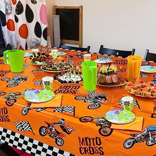 Patelai Dirt Bike Tablecloths Pack of 2
