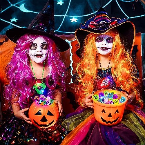 Halloween Party Favors for Kids 66Pcs Light Up Toys