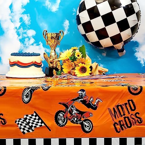 Patelai Dirt Bike Tablecloths Pack of 2