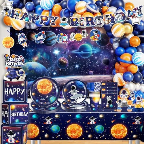296PCS Space Themed Party Decorations Set