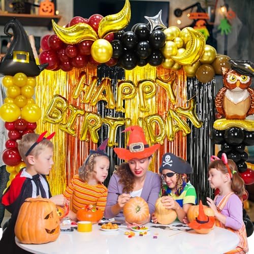 Magical Wizard School Theme Birthday Decor Kit 247Pcs