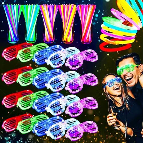 125 Pack Glow in the Dark Party Supplies