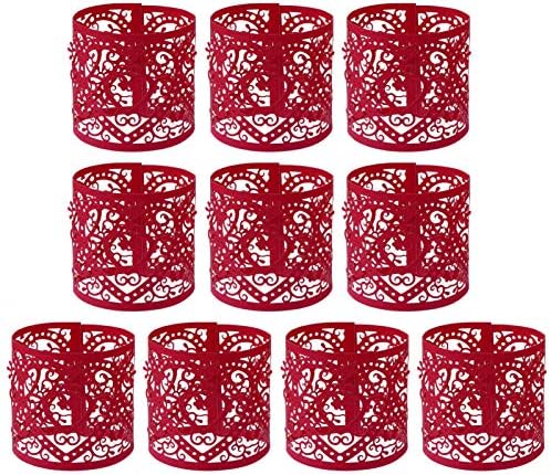 Elegant LED Tea Light Wrap Candle Holder 50pcs