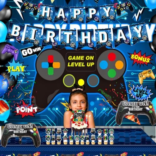 Video Game Birthday Party Decoration Kit